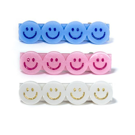 Trio Hairclip Emojis